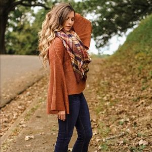 BP bell sleeve sweater